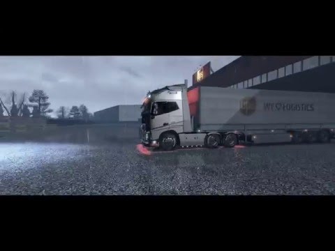 ETS#31  Transporting 15 tons of vinegar from Venezia to Dresden in fantastic winter weather. 1055 KM