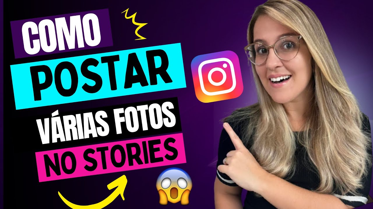 COMO POSTAR VÁRIAS FOTOS NO STORIES DO INSTAGRAM - PASSO A PASSO 2022