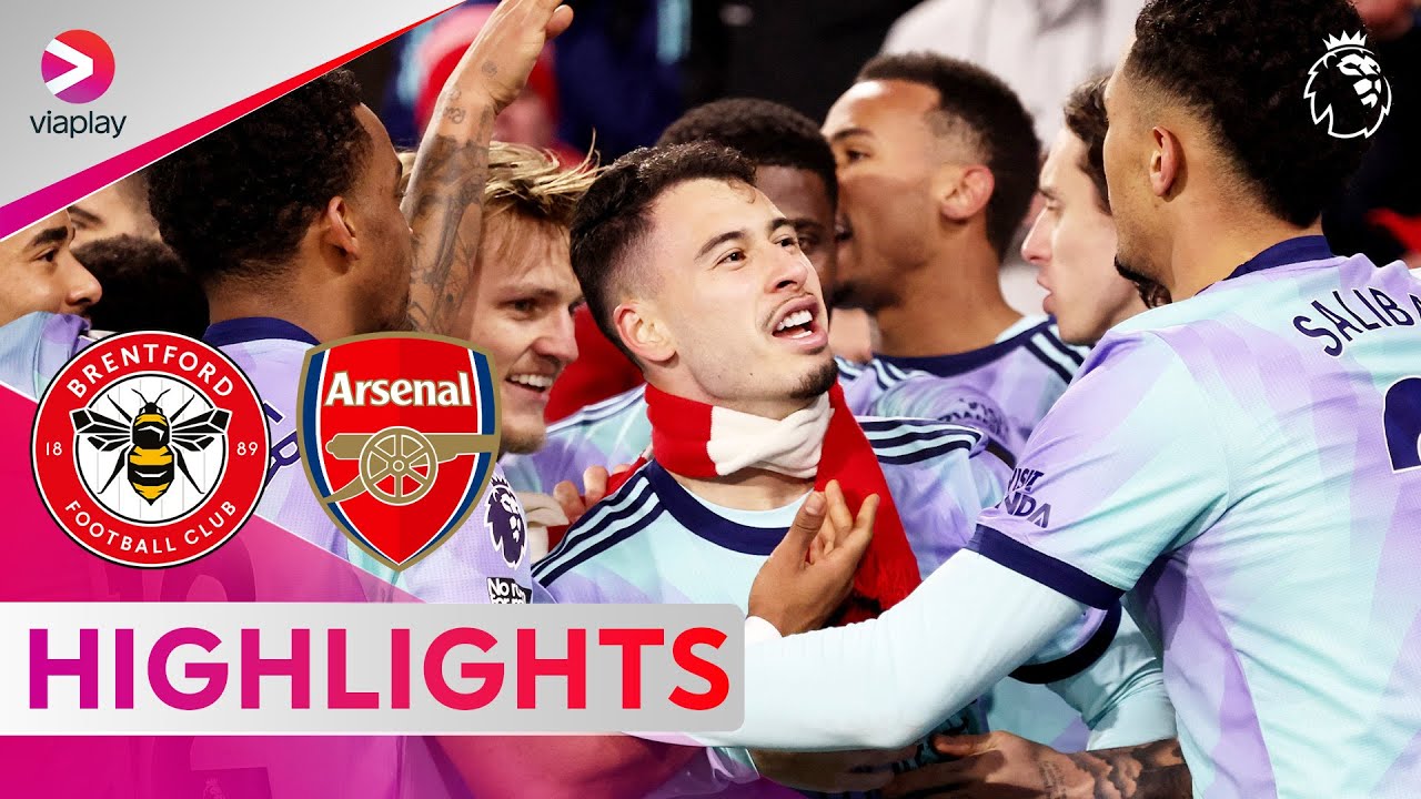 'THE GUNNERS' GAAN VLAMMEND HET NIEUWE JAAR IN! 🔥✨ | Brentford vs Arsenal | Premier League 24/25