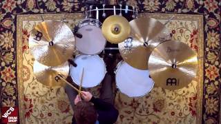Video thumbnail for Meinl Byzance Traditional 14" Medium Hi-Hat Cymbals by VicsDrumShop