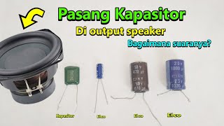 Download lagu What happens if a CAPACITOR is installed on the speaker output? mp3 Download lagu What happens if a CAPACITOR is installed on the speaker output? mp3