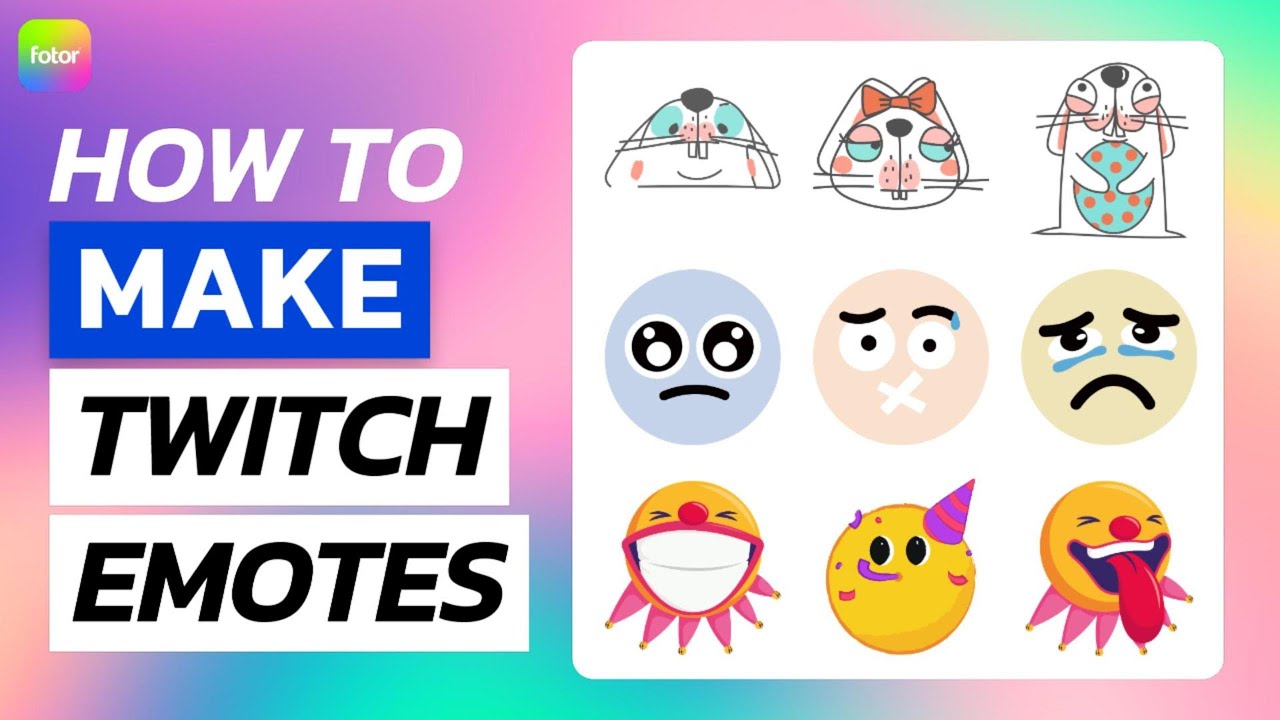 How to Make Twitch Emotes