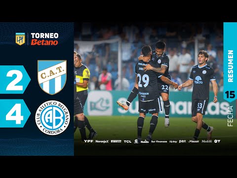 ATLÉTICO TUCUMÁN 2 - 4 BELGRANO I Resumen del partido | #TorneoBetano 2024