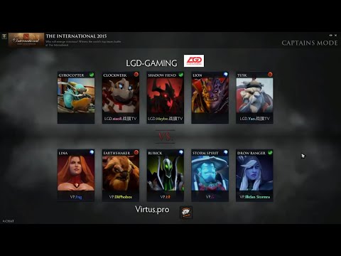 VP Virtus pro vs LGD - TI5 - Game 1 - BO3 - The International 2015 Highlights