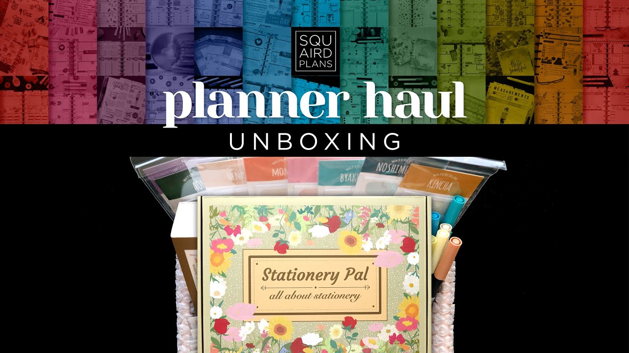 Planner Haul & Unboxing with STATIONERY PAL :: Black Friday Sales