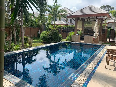 Baan Dusit Pattaya Park | Spacious Two Storey, Three Bedroom House with Pool for Sale in Pattaya City