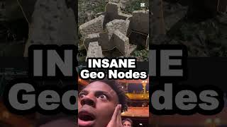 INSANE 🤯Blender Geometry Nodes by hiranoji