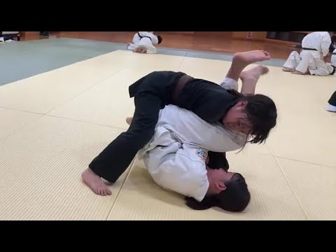 女子柔術スパーリング３