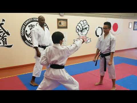 Shotokan Karate-Do Kata Sensho Asai Ryu Basic Application Corpus Christi Downtown