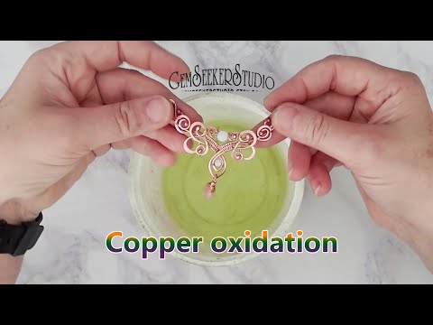 Unlocking the Secrets: How to oxidize copper or silver) jewelry.