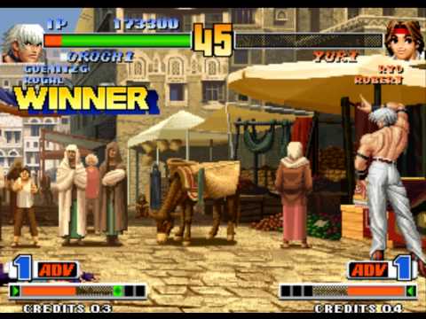 #38 King of Fighters '98 Boss Hack (4/4): Orochi Bosses (Orochi, Goenitz, Rugal) playthrough.