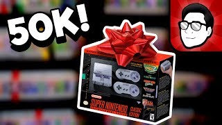 [ENDED] 50,000 Subscriber Giveaway! SNES Classic Edition | Nintendrew