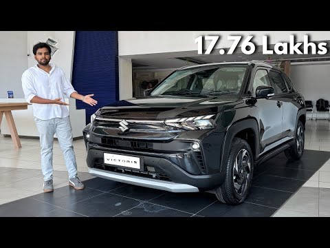 Maruti Suzuki Victoris Black 2026 | ZXI Plus AT | Walkaround Review with Onroad Price List