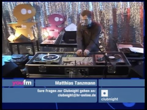 Matthias Tanzmann Vinyl Set at hr3 Clubnight German TV 26.11.2006