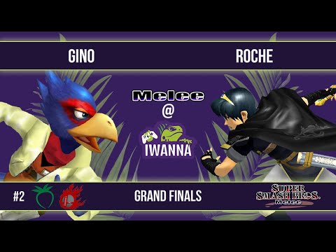 Melee @ Iwanna #2 - Gino (Falco) VS Roche (Marth) - SSBM - Grand Finals
