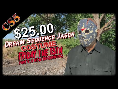 $25.00 Dream Sequence Jason Costume | CS5's Cost Cut Costume Tutorials | step by step tutorial