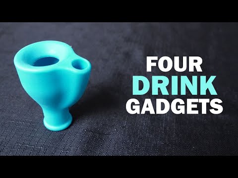 Testing 4 Weird Drink Gadgets!