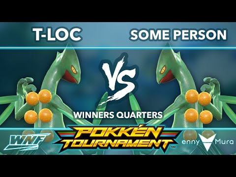 L|U T-Loc (Sceptile) vs. Some Person (Sceptile) - WNF Pokken 1.7 QF