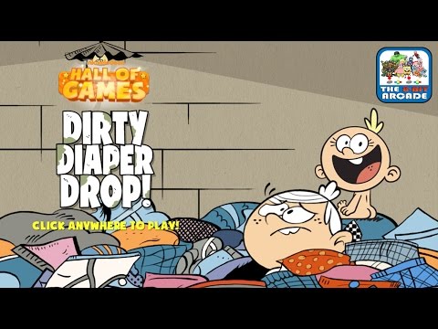 The Loud House: Dirty Diaper Drop! - Lily Loves Sorting Laundry, Lincoln Doesn't (Nickelodeon Games) Video