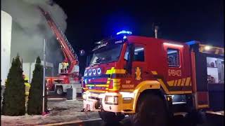 Wideo1: Po�ar w o�rodku wypoczynkowym w Wieleniu