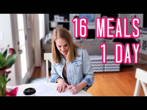 BULK COOK 16 MEALS IN 1 DAY! ✨ Clean, Organize + PREPARE with me!