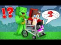 JJ Broke Leg and Mikey Helps Him - Maizen Minecraft Animation