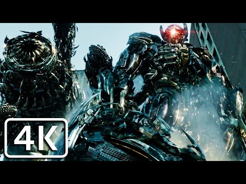Transformers 3 - Shockwave fight scene in Chernobyl [4K]
