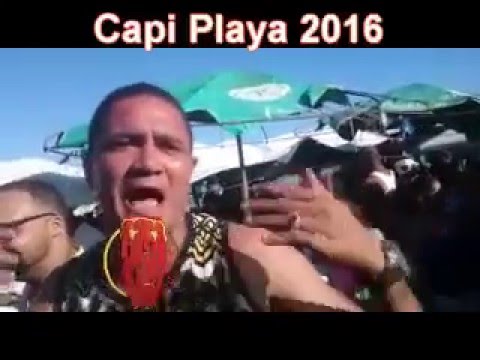 Capi playa 2016 La Capicua Salsera en la Playa De Boca Chica Samana Santa