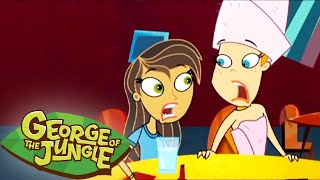 A Bad Day In The Bathroom! 🚽 | George of the Jungle | Full Episode | Cartoons For Kids