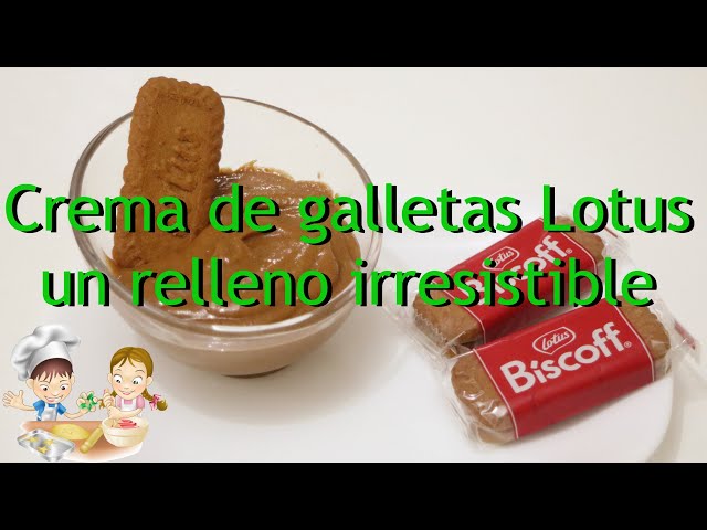 Vídeo relacionado con Lotus Biscoff | Crema Dulce para Untar | Crujiente | Sabor a Galleta Caramelizada | Vegano | Sin Frutos Secos | Sin Colorantes ni Aromas Añadidos | Tarro PET | 700g
