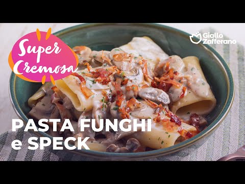PASTA FUNGHI e SPECK - CREMOSA ed IRRESISTIBILE😍🍂