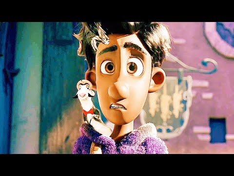 Thumbnail of the video: THE AMAZING MAURICE Clip and Trailer - "Cat Burglars" (2022)