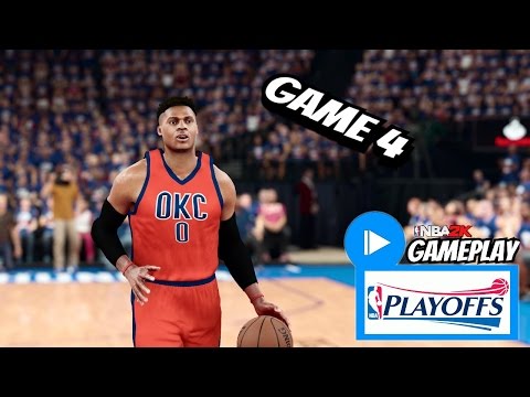 Russell Westbrook Full Highlights vs Rockets (2017 Playoffs First Round Game 4) NBA 2K17