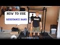 How To Use Resistance Bands