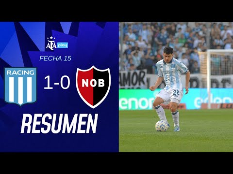 Racing Club 1 vs. Newell's Old Boys 0 | #TorneoApertura2025 | Resumen | Fecha 16