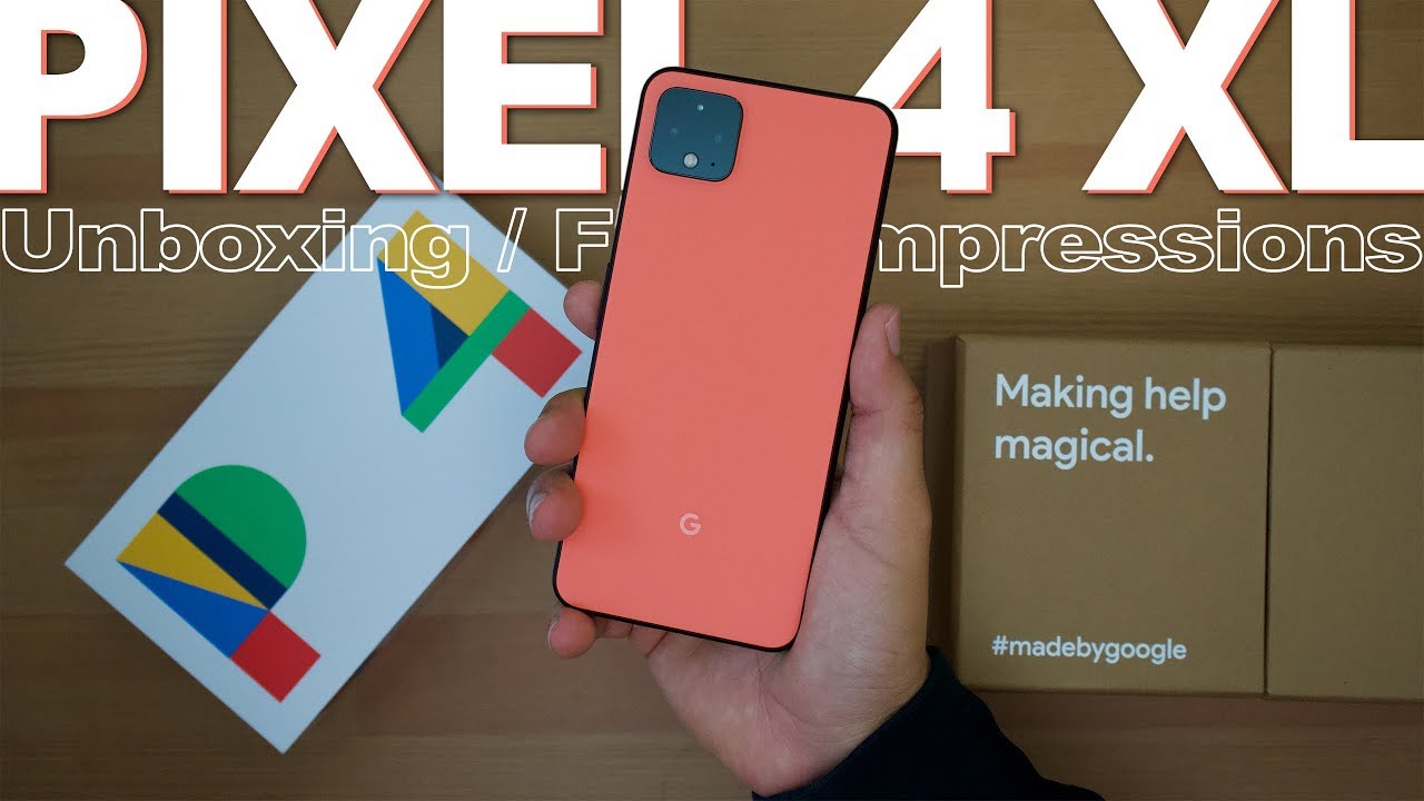 Google Pixel 4 XL Unboxing And First impressions