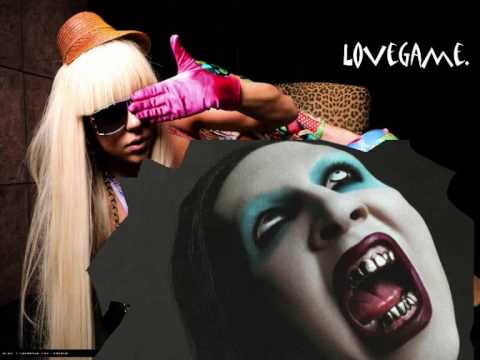 Lady GaGa feat Marilyn Manson - lovegame