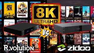 Zidoo UHD8000 vs R_Volution PlayerPro 8K: Which One Is Better?
