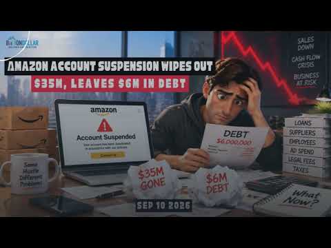 Amazon account suspension wipes out $35M, leaves $6M in debt