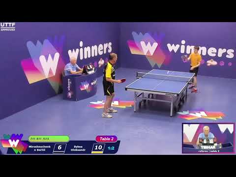 Winners League  15.09.21 Miroshnychenko Serhii - Syksa Oleksandr  14:00