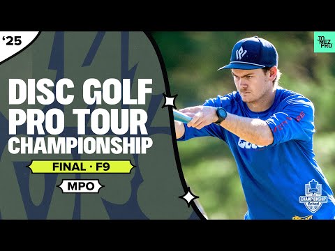 2025 DGPT Championship | MPO FINALF9 | I. Robinson, Heimburg, Gossage, E. Robinson | Jomez Disc Golf