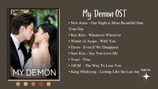 My Demon Ost (Part 1-8)//Korean Drama Ost//My Demo