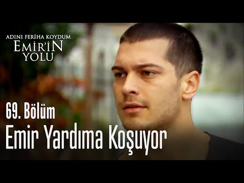 Emir yaşlı adamı kurtarıyor - Adını Feriha Koydum Emir'in Yolu 69. Bölüm