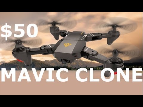 Visuo XS809HW  $50 Mavic clone Flight and Camera review