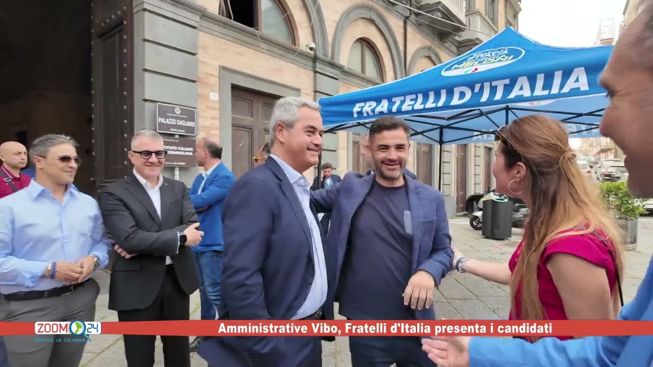 Amministrative Vibo, Fratelli d’Italia presenta i candidati (VIDEO)