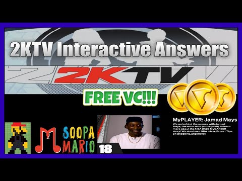 NBA 2K23 2KTV Interactive Answers Episode 18 #2ktvwow
