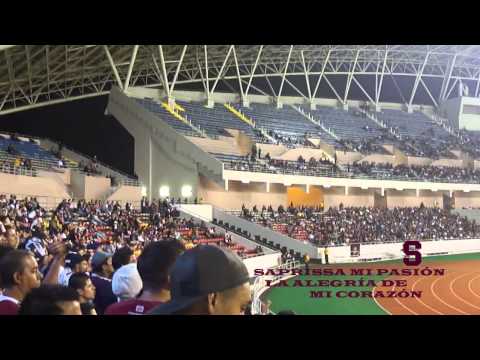 "No le falles a tu hinchada" Barra: Ultra Morada &bull; Club: Saprissa &bull; País: Costa Rica