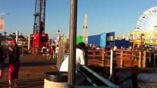 Santa Monica Pier CA Sketch - BGM - Softly, As In A Morning Sunrise - Wynton Kelly Trio