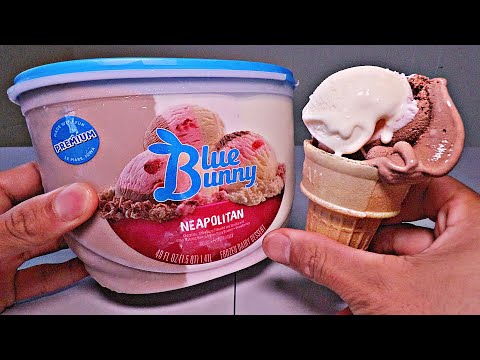 Blue Bunny Neapolitan Ice Cream Review