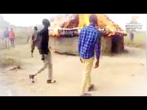 See how SDA Church is set ablaze and burning in Gogrial East County